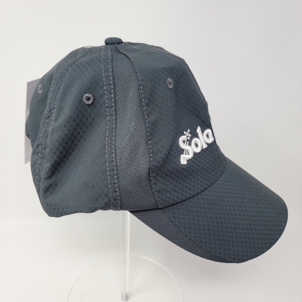 NWT Nike Heritage86 Golf Hat Cap Gray Mesh Dri-Fit Swoosh Embroidered Sola Media - Picture 5 of 14